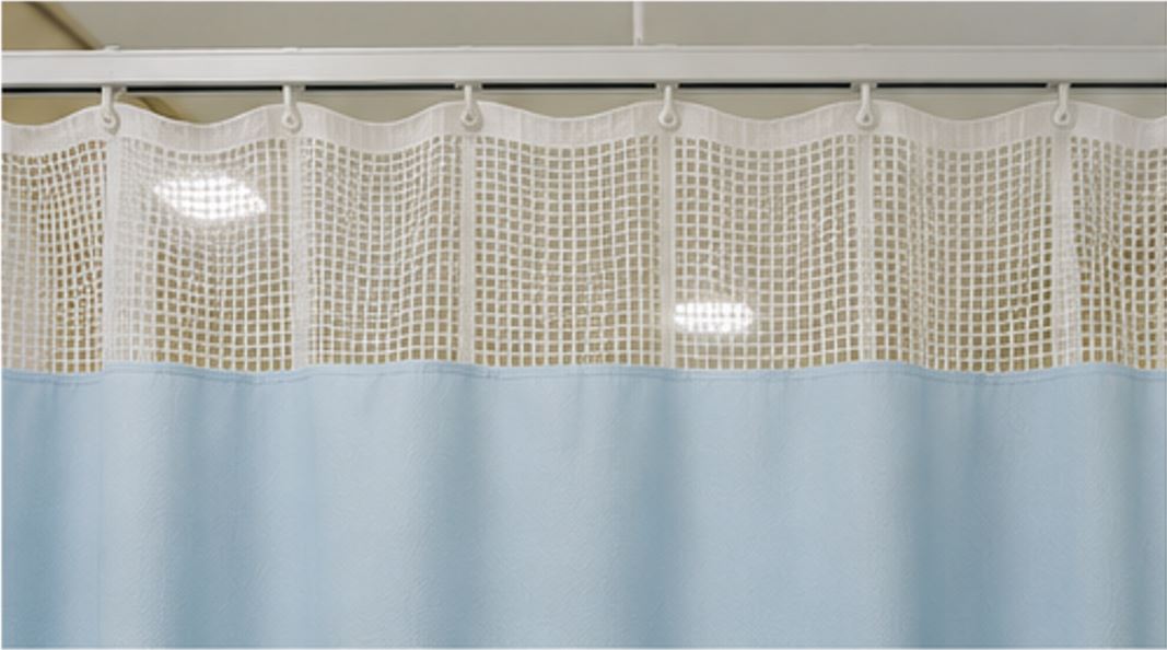 Hospital Curtain with Mesh Top