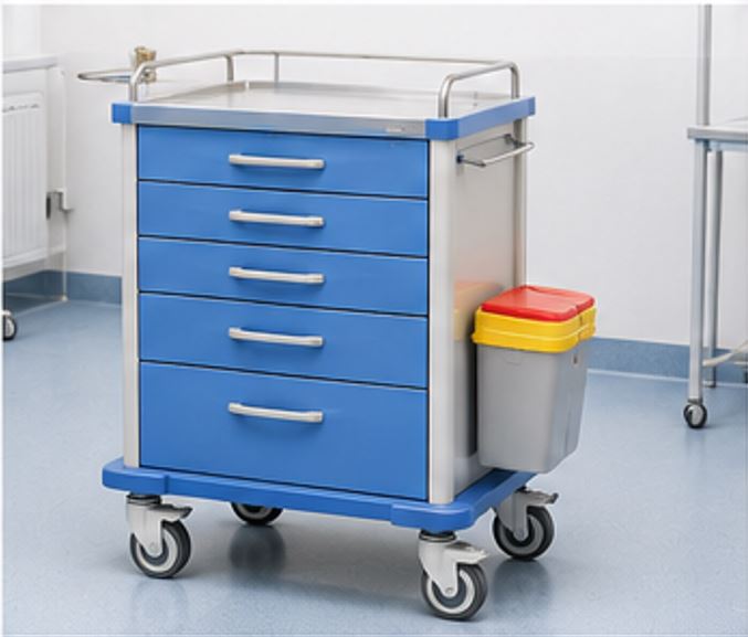 Hospital Medicine Trolley and Medical Storage Trolley - Aldvin