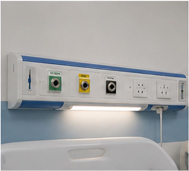 Hospital Bedhead Oxygen Unit - Aldvin