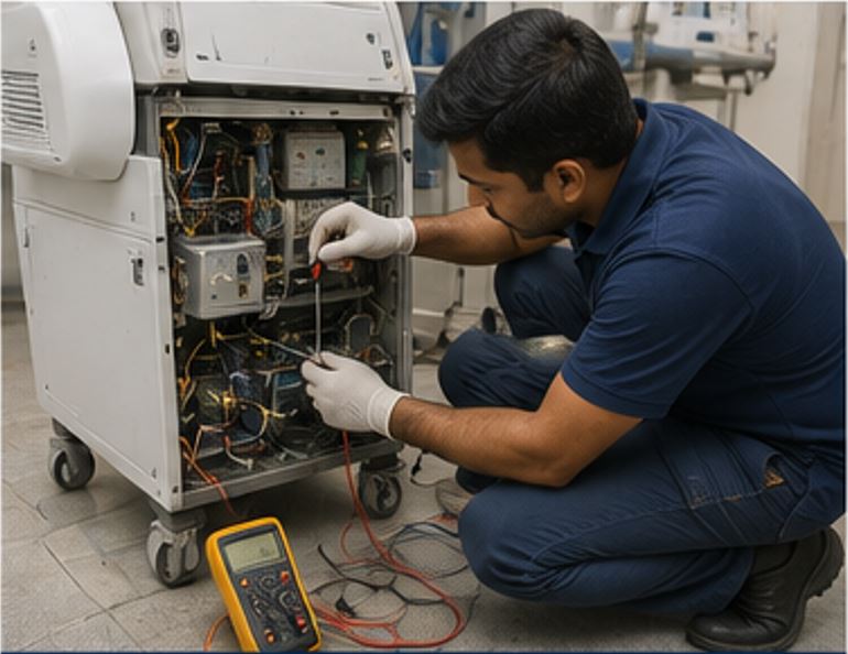 Hospital Equipment Breakdown Repair Services - Aldvin