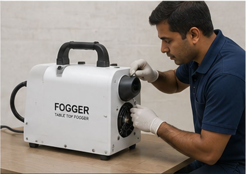 Table Top Fogger Machine Maintenance - Aldvin